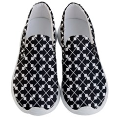 Black And White Fantasy Men s Lightweight Slip Ons