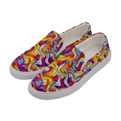 Ml 141 Women s Canvas Slip Ons by ArtworkByPatrick