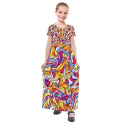 Ml 141 Kids  Short Sleeve Maxi Dress