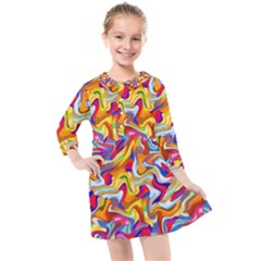 Ml 141 Kids  Quarter Sleeve Shirt Dress