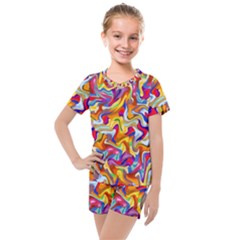 Ml 141 Kids  Mesh Tee And Shorts Set