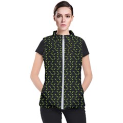 Geckos Pattern Women s Puffer Vest