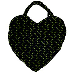 Geckos Pattern Giant Heart Shaped Tote