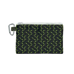 Geckos Pattern Canvas Cosmetic Bag (small)