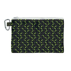 Geckos Pattern Canvas Cosmetic Bag (large)