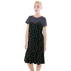 Geckos Pattern Camis Fishtail Dress