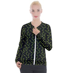 Geckos Pattern Casual Zip Up Jacket