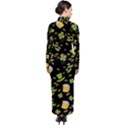 St Patricks day pattern Turtleneck Maxi Dress View2