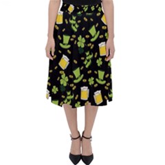 St Patricks Day Pattern Classic Midi Skirt