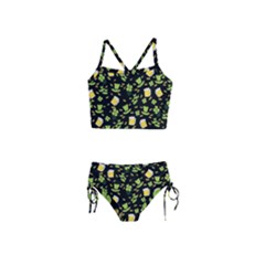 St Patricks Day Pattern Girls  Tankini Swimsuit