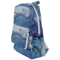 Wonderful Elegant Floral Design Travelers  Backpack by FantasyWorld7