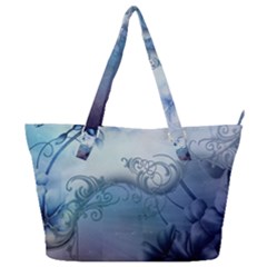 Wonderful Elegant Floral Design Full Print Shoulder Bag