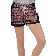 Nature Flower Girls Women s Velour Lounge Shorts