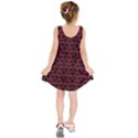 Peace And Love Typographic Print Pattern Kids  Sleeveless Dress View2