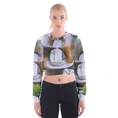 Henry Moore Cropped Sweatshirt by Riverwoman