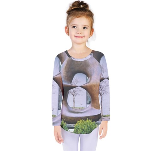 Henry Moore Kids  Long Sleeve Tee by Riverwoman