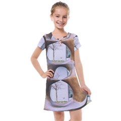 Henry Moore Kids  Cross Web Dress by Riverwoman