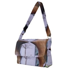 Henry Moore Full Print Messenger Bag