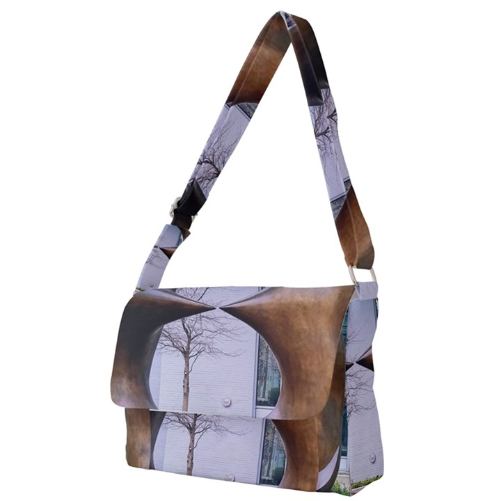 Henry Moore Full Print Messenger Bag