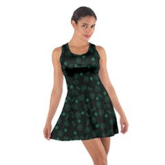 St Patricks Day Pattern Cotton Racerback Dress by Valentinaart