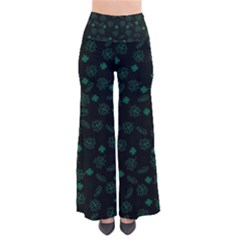 St Patricks Day Pattern So Vintage Palazzo Pants by Valentinaart