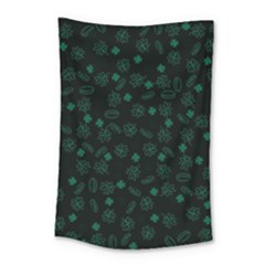 St Patricks Day Pattern Small Tapestry by Valentinaart