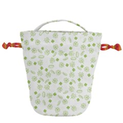 St Patricks Day Pattern Drawstring Bucket Bag