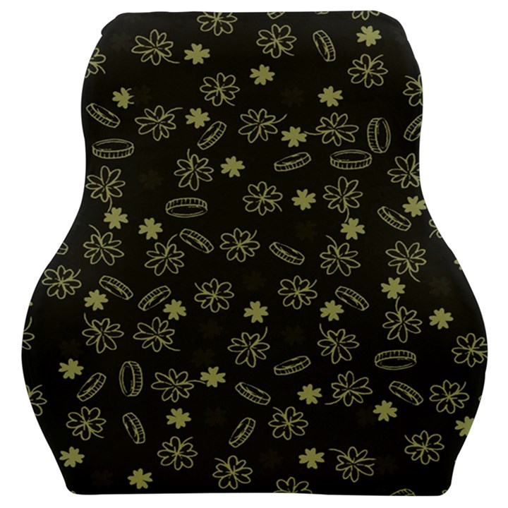 St Patricks day pattern Car Seat Velour Cushion 