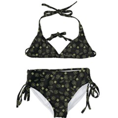 St Patricks Day Pattern Kids  Classic Bikini Set