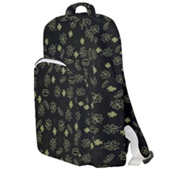 St Patricks Day Pattern Double Compartment Backpack