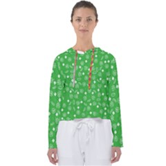 St Patricks Day Pattern Women s Slouchy Sweat by Valentinaart