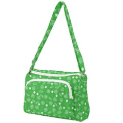 St Patricks Day Pattern Front Pocket Crossbody Bag by Valentinaart