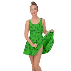 St Patricks Day Pattern Inside Out Casual Dress