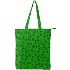 St Patricks Day Pattern Double Zip Up Tote Bag by Valentinaart