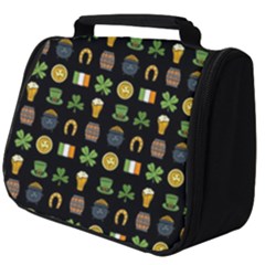 St Patricks Day Pattern Full Print Travel Pouch (big) by Valentinaart