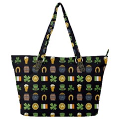 St Patricks Day Pattern Full Print Shoulder Bag