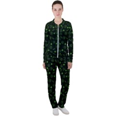 St Patricks Day Pattern Casual Jacket And Pants Set