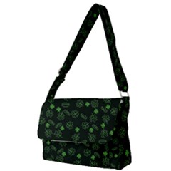 St Patricks Day Pattern Full Print Messenger Bag