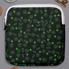 St Patricks Day Pattern Mini Square Pouch