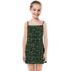 St Patricks Day Pattern Kids  Summer Sun Dress