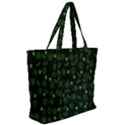 St Patricks day pattern Zip Up Canvas Bag View2