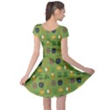 St Patricks day pattern Cap Sleeve Dress View2