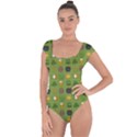 St Patricks day pattern Short Sleeve Leotard  View1