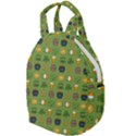 St Patricks day pattern Travel Backpacks View1