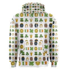 St Patricks Day Pattern Men s Pullover Hoodie by Valentinaart