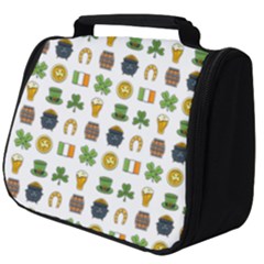 St Patricks Day Pattern Full Print Travel Pouch (big)