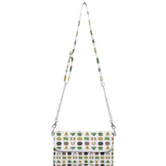 St Patricks Day Pattern Mini Crossbody Handbag