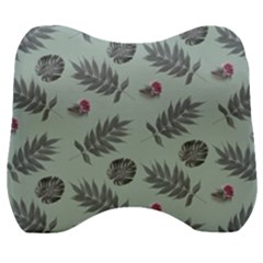 Tropical Pattern Velour Head Support Cushion