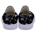 Petroglyph Nordic Beige And Black Background Petroglyph Nordic Beige And Black Background Kids  Canvas Slip Ons View4