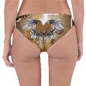 Wonderful Steampunk Heart With Wings, Clocks And Gears Reversible Hipster Bikini Bottoms View4